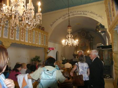 7.9.2013 Prišli bratia z Lutherskej evanjelickej Sliezkej cirkvi kázať a prišli aj s dychovým orchestrom